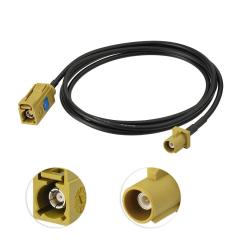 Eightwood for XM Sirius Satellite Radio Antenna Fakra Curry Code K Female to Male Pigtail Extension Cable 1.2m /3.9 feet