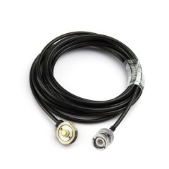 Eightwood NMO 3/4 inch Mount to BNC Male Coax Connector Extension Cable RG58 16.4 Feet for CB & Handheld Radio, Radio Antenna, Radio Scanner