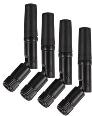 Eightwood Small WiFi Antenna 2.4GHz 5GHz Dual Band RP-SMA Antenna 4pcs for PC Desktop Computer PCIe Card WiFi Router Wireless Back Up Camera