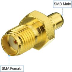 Eightwood SMB to SMA Antenna Adapter Kit 4ps for Sirius XM Satellite Radio Antenna DAB + Radio Antenna