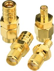 Eightwood SMB to SMA Antenna Adapter Kit 4ps for Sirius XM Satellite Radio Antenna DAB + Radio Antenna