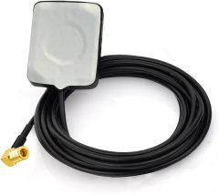 Eightwood Mini Satellite Radio Antenna SMB Right Angle Connector Compatible with Sirius XM Car Vehicle Truck RV HD Hi-Fi Radio Stereo Receiver Tuner 2320-2345MHz