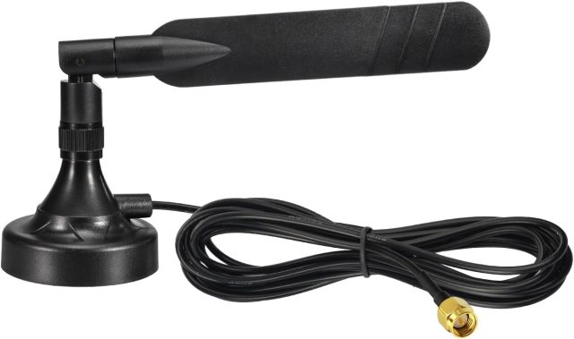 Eightwood 4G LTE Antenna Magnetic Base MIMO SMA Male Antenna for 4G LTE Router Hotspot Modem Industrial Cellular IoT Gateway Security Camera