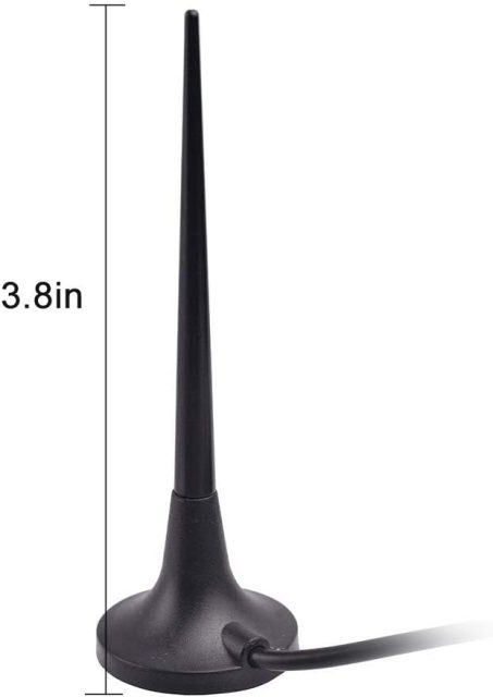 Eightwood GSM 3G 4G LTE Antenna SMA Male Connector Magnetic Base Compatible with AT&T Verizon Netgear Sierra Gateway 4G Router Mobile Hotspot Wiresless Home Phone