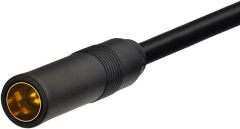 Eightwood BNC Male to DIN AM/FM Female Adapter Extension Cable Coax RG58 12 inches for Car Radio Antenna Scanner