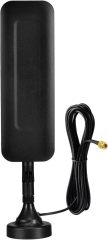 Eightwood 4G LTE Dipole Antenna SMA Male Antenna Magnetic Base Compatible with 4G LTE Router Hotspot Modem Industrial Cellular IoT Gateway Trail Camera