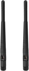 Eightwood 2.4GHz WiFi Antenna 5dBi RP-SMA Antenna 2pcs for WiFi Router PCI PCIe Network Card Wireless Range Extender