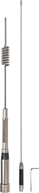 Eightwood Dual Band Mobile Vehicle Ham Radio Antenna VHF UHF 144/430MHz Anti-Rust Antenna 30in, PL259 Connector