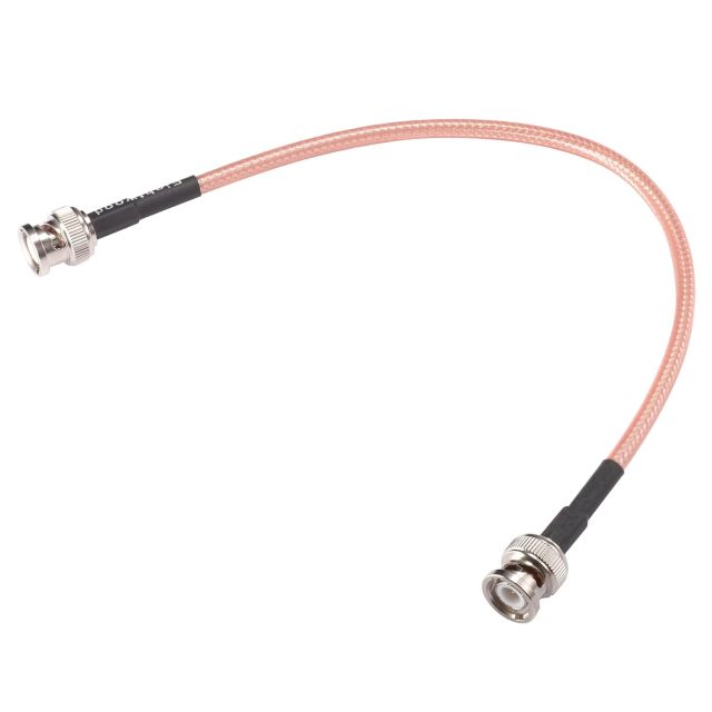 Eightwood BNC Male to BNC Male Adapter Coax RG400 1 Foot for CB VHF UHF Ham Radio Antenna Mobile Receiver Oscilloscope Spectrum Analyzer