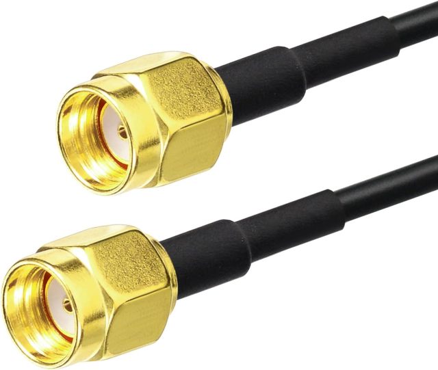 Eightwood PC WiFi Antenna Dual Band 2.4GHz 5GHz RP-SMA WiFi Antennae with 6.5 Feet Extension Cable for PC Desktop Computer PCI PCIe WiFi Bluetooth Card Wireless WiFi Router