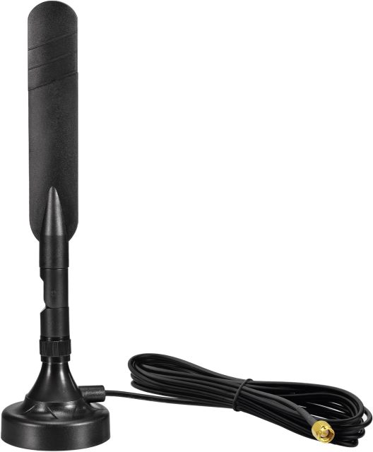 Eightwood 4G LTE Antenna Magnetic Base MIMO SMA Male Antenna for 4G LTE Router Hotspot Modem Industrial Cellular IoT Gateway Security Camera