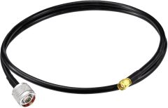 Eightwood N Male to RP-SMA Male KSR240 Low Loss Cable 3 feet for Outdoor Yagi WiFi Antenna WiFi Router Helium Hotspot Miner LoraWan Antenna