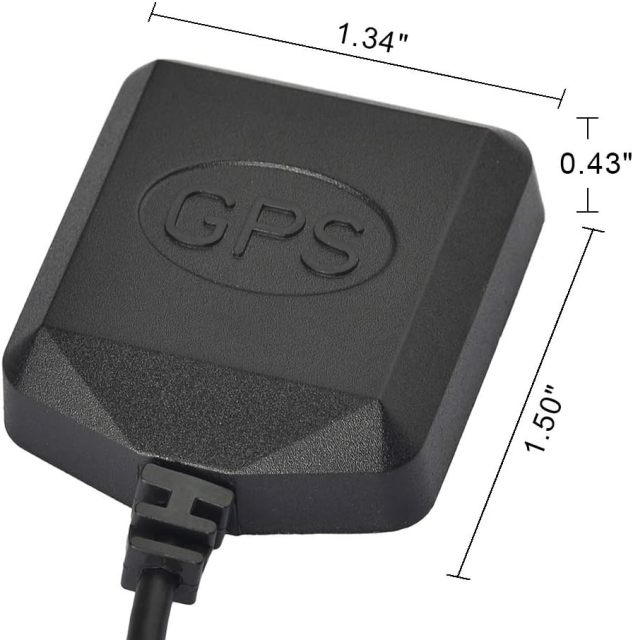 Eightwood Active GPS Antenna Green AVIC Connector Compatible with Pioneer GPS Navigation Receiver AVIC 8100NEX 8200NEX 8201NEX Z130BT Car Stereo Head Unit