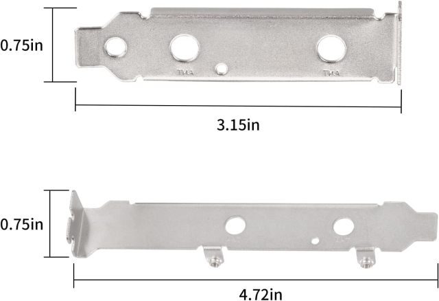 Eightwood WiFi 6 6E Antenna Tri-Band 2.4GHz 5GHz 6GHz + 10in IPEX MHF4 to PR-SMA Cable + Computer Slot Bracket for M.2 NGFF Intel Wireless Network Card