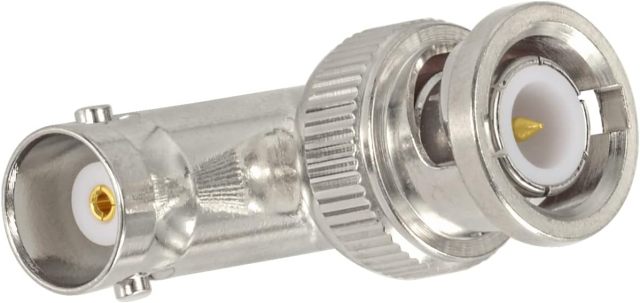 Eightwood 10pcs BNC Male to Female Elbow Right Angle Adapter for CCTV Camera, Ham Radio Antenna, Scanner