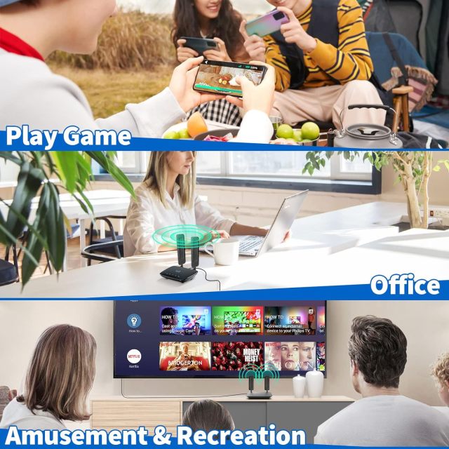 Eightwood Wide Band 4G LTE Dipole Antenna SMA Male Compatible with Outdoor HCO Spartan Cellular Hunting Game Trail Cameras (2-Pack)