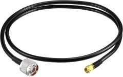 Eightwood N Male to RP-SMA Male KSR240 Low Loss Cable 3 feet for Outdoor Yagi WiFi Antenna WiFi Router Helium Hotspot Miner LoraWan Antenna