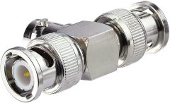 Eighwood 2pcs BNC Tee Adapter BNC Female to Dual BNC Male 3 Way Video Splitter Connector for CCTV Cameras