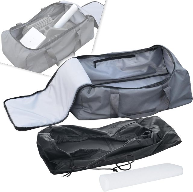 Storage Bag Kits for Starlink Internet Kit Satellite - Handbag + Drawstring Pocket + Rod Sheath - Compatible with Starlink Gen2 V2 Anatnna Starlink Ethernet Cable Router Power Supply