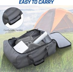 Storage Bag Kits for Starlink Internet Kit Satellite - Handbag + Drawstring Pocket + Rod Sheath - Compatible with Starlink Gen2 V2 Anatnna Starlink Ethernet Cable Router Power Supply