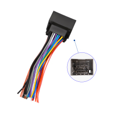 44 Pin Wire Harness Power Speaker Connector for Select 08-17 Cadillac Chevrolet Opel for Stereo Installation Downgrade or Upgrade Available