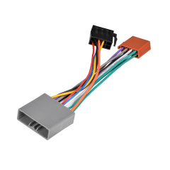 17 Pin Speaker Power Supply Wiring Harness Kit for 06-13 Select Honda Civic, FIT, CRV, Odyssey and Acura RDX Installation with ISO Adapter