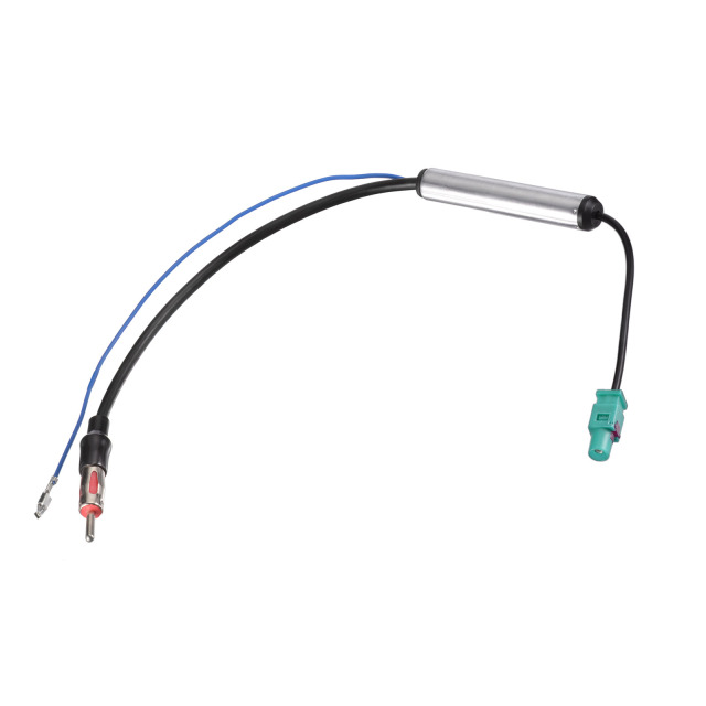 Car Antenna Cable Adapter Connector Extension to Aftermarket Radio Receivers for 00-19 Select GMC Buick Chevrolet Fiat Chrysler Dodge Ram Jeep VW Vehicles