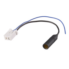 Car Antenna Cable Adapter Connector to Aftermarket Radio Receivers for Select 09-17 Toyota Lexus Scion Subaru Vehicles