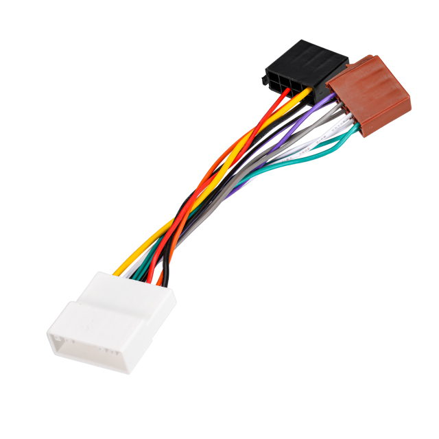 20 Pin Power Speaker Wire Harness Connector Fit Select 07-20 Nissan Subaru Mazda CX-5 Chevrolet City Express Suzuki Equator for Aftermarket Stereo Installation with ISO Adapter Wires