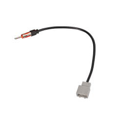 Antenna Adapter for Select Hyundai Kia Factory Stereo Radio Convert to Aftermarket Head Unit w FM AM DIN Connector