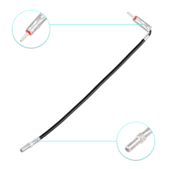 Car Antenna Cable Adapter Connector for Chrysler Dodge Jeep Ford GM 2002-Up - Motorola Plug to Snap-lock Female Antenna Jack