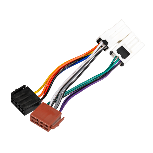 10+6 Pin No Cutting Wire Harness Power Speaker Connector for Select 95-13 Infiniti Nissan Suzuki for Aftermarket Stereo Installation with ISO Adapter Wires