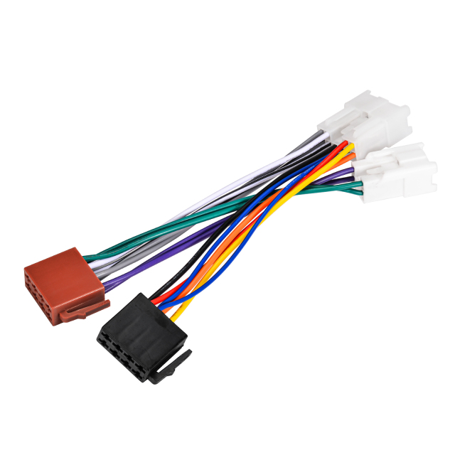 10+6 Pin No Cutting Wire Harness Power Speaker Connector for Select 84-20 Toyota Lexus Scion Subaru Geo Pontiac for Aftermarket Stereo Installation with ISO Adapter Wires