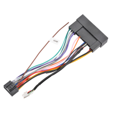 24+18 Pin No Cutting Wire Harness Power Speaker Connector & USB Cable for Select 10-18 Hyundai Kia Vehicles for Aftermarket Stereo Installation with Android Adapter