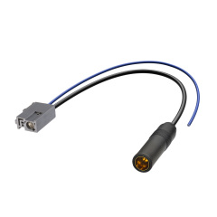 Car Antenna Cable Adapter Connector Extension to Aftermarket Radio Receivers for Select 09-17 Honda Acura Mazda Suzuki Vehicles