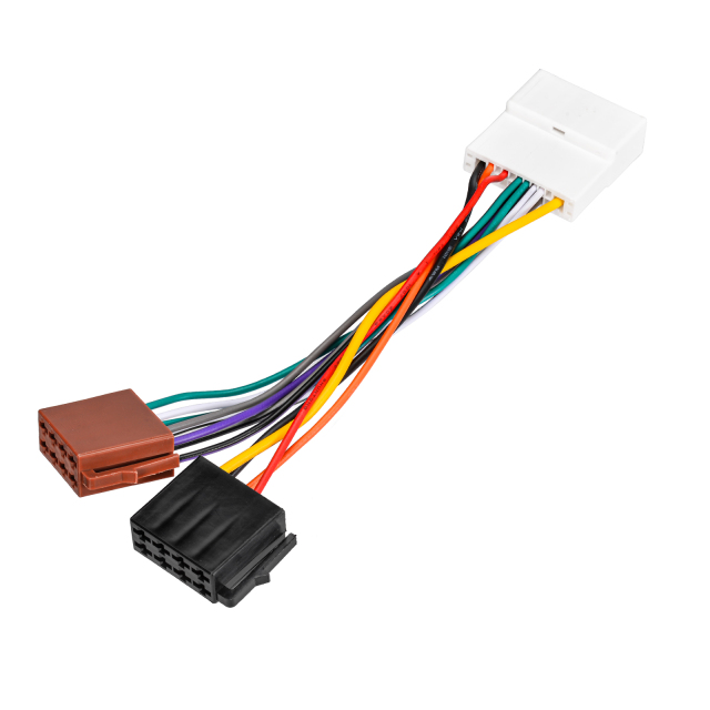 20 Pin Power Speaker Wire Harness Connector Fit Select 07-20 Nissan Subaru Mazda CX-5 Chevrolet City Express Suzuki Equator for Aftermarket Stereo Installation with ISO Adapter Wires