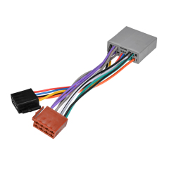 17 Pin Speaker Power Supply Wiring Harness Kit for 06-13 Select Honda Civic, FIT, CRV, Odyssey and Acura RDX Installation with ISO Adapter