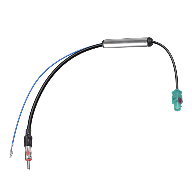 Car Antenna Cable Adapter Connector Extension to Aftermarket Radio Receivers for 00-19 Select GMC Buick Chevrolet Fiat Chrysler Dodge Ram Jeep VW Vehicles