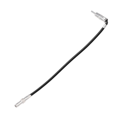 Car Antenna Cable Adapter Connector for Chrysler Dodge Jeep Ford GM 2002-Up - Motorola Plug to Snap-lock Female Antenna Jack