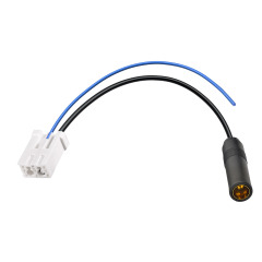 Car Antenna Cable Adapter Connector to Aftermarket Radio Receivers for Select 09-17 Toyota Lexus Scion Subaru Vehicles