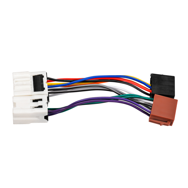 10+6 Pin No Cutting Wire Harness Power Speaker Connector for Select 95-13 Infiniti Nissan Suzuki for Aftermarket Stereo Installation with ISO Adapter Wires