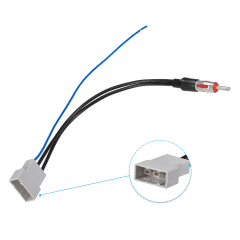 Car Radio Antenna Adapter for Select Nissan 2007-Up Aftermarket Stereo Radio Installation Retrieving 50% of the lost signal suitable for long-term use in areas with weak signals car radio