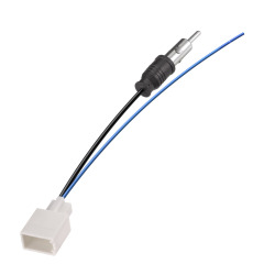 Car Antenna Cable Adapter Connector to Aftermarket Radio Receivers for Select 03-17 Toyota Lexus Scion Subaru Vehicles