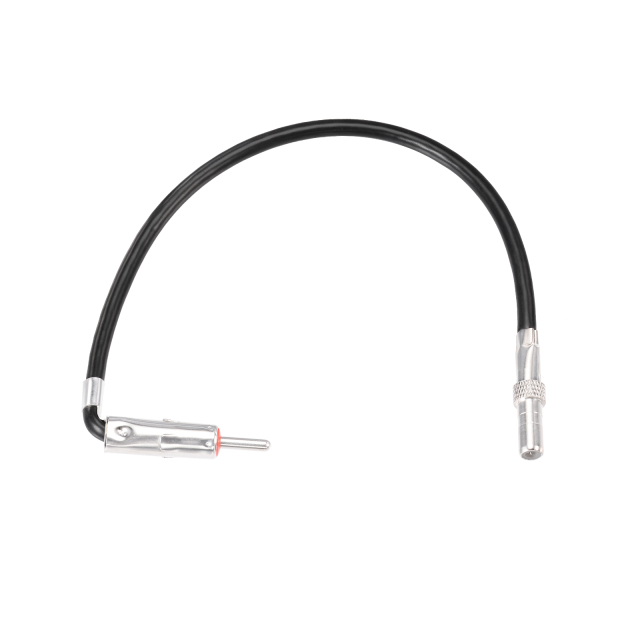 Car Antenna Cable Adapter Connector for Chrysler Dodge Jeep Ford GM 2002-Up - Motorola Plug to Snap-lock Female Antenna Jack