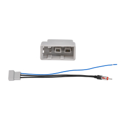 Car Radio Antenna Adapter for Select Nissan 2007-Up Aftermarket Stereo Radio Installation Retrieving 50% of the lost signal suitable for long-term use in areas with weak signals car radio