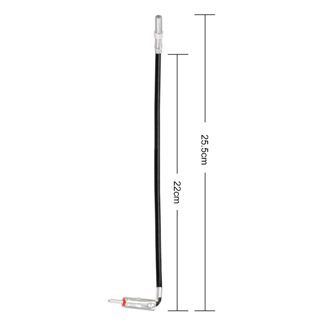 Car Antenna Cable Adapter Connector for Chrysler Dodge Jeep Ford GM 2002-Up - Motorola Plug to Snap-lock Female Antenna Jack