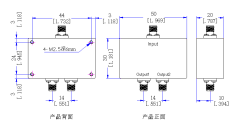 430～460 MHz SMA Female 2 Way Power Divider 50 Ohm Wide-Band Signal Splitter