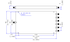 700～6000 MHz SMA Female 6  Way Power Divider 50 Ohm Wide-Band Signal Splitter