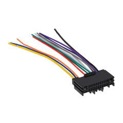 24 Pin No Cutting Reverse Wire Harness Power Speaker Connect to Select 12-18 Ford Lincoln Original Stereo