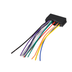 24 Pin No Cutting Reverse Wire Harness Power Speaker Connect to Select 12-18 Ford Lincoln Original Stereo